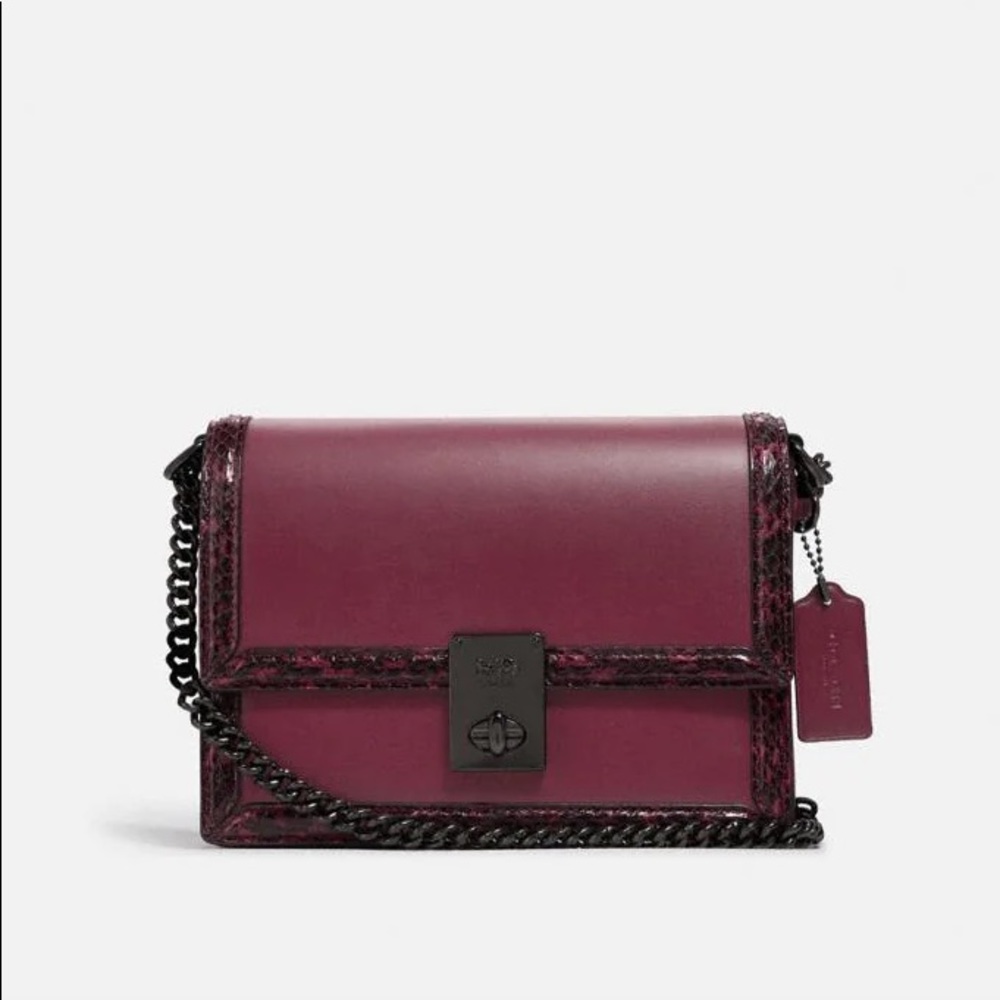 Coach Dark Red Crossbody Bag